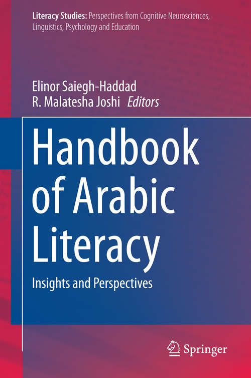 Book cover of Handbook of Arabic Literacy