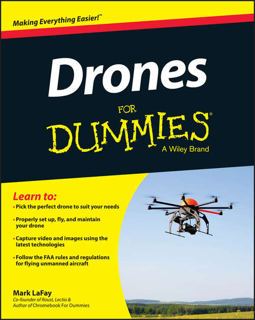 Book cover of Drones For Dummies