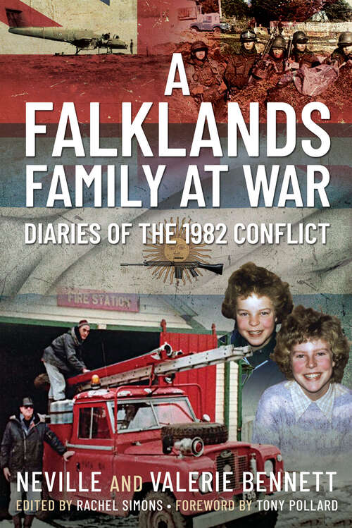 Book cover of A Falklands Family at War: Diaries of the 1982 Conflict