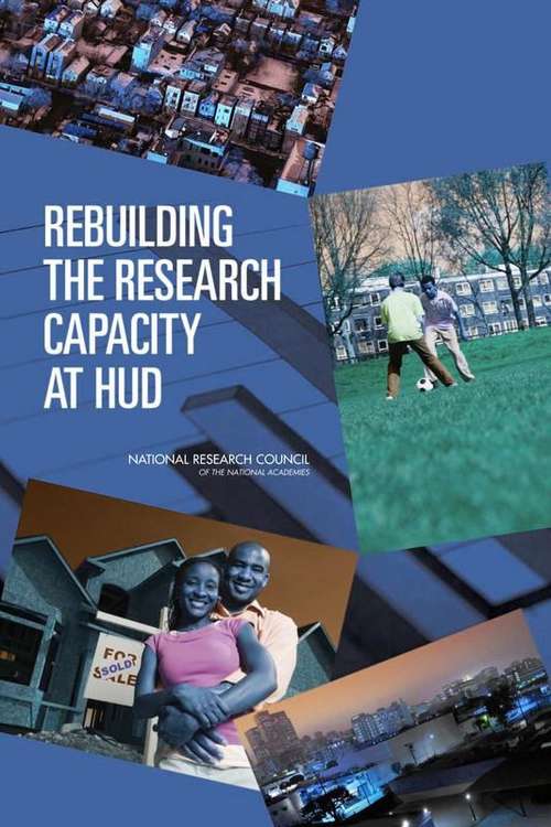 Book cover of Rebuilding The  Research Capacity  At Hud