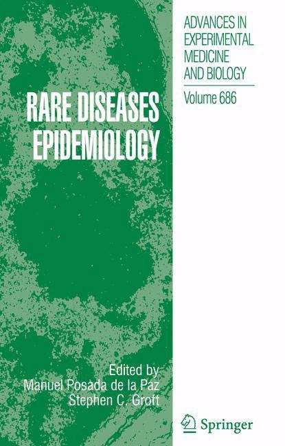 Book cover of Rare Diseases Epidemiology