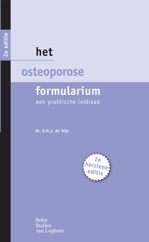 Book cover of Het Osteoporose Formularium