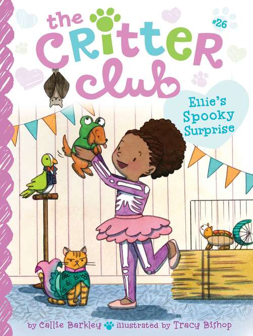 Book cover of Ellie's Spooky Surprise (The Critter Club #26)
