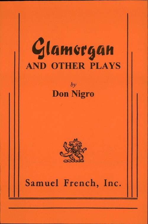 Book cover of Glamorgan & Other Plays