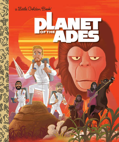 Book cover of Planet of the Apes (Little Golden Book)