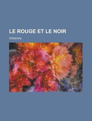 Book cover of Le Rouge et le noir