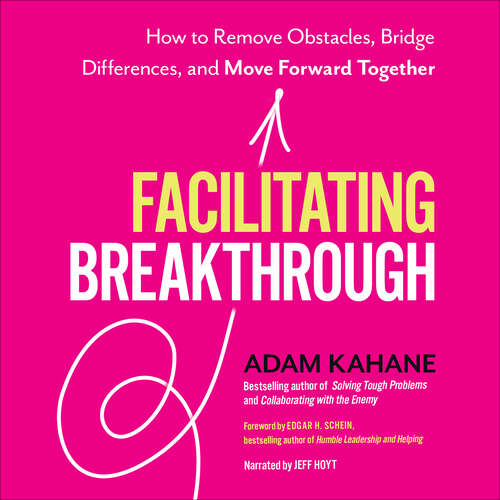 Book cover of Facilitating Breakthrough: How to Remove Obstacles, Bridge Differences, and Move Forward Together