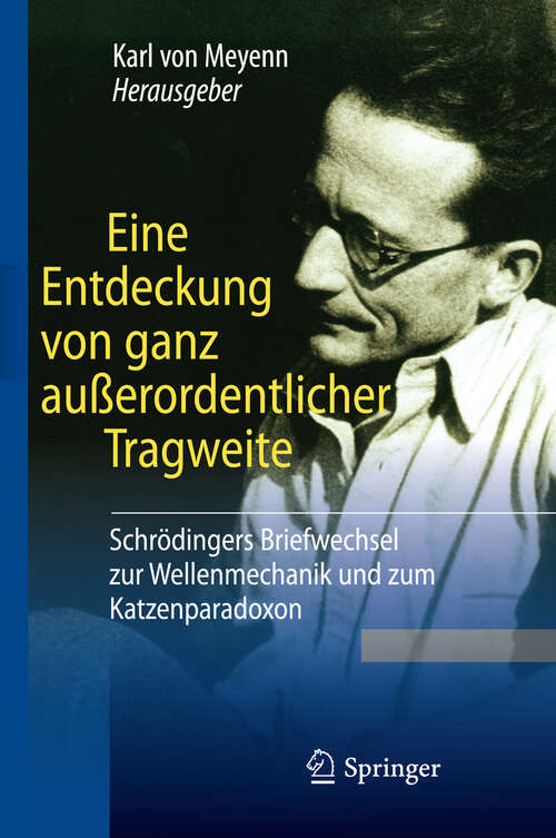 Book cover of Eine Entdeckung von ganz außerordentlicher Tragweite