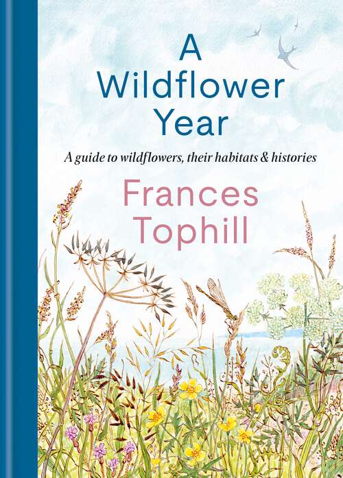 Book cover of A Wildflower Year: A Guide to Wildflowers, their Habitats & Histories