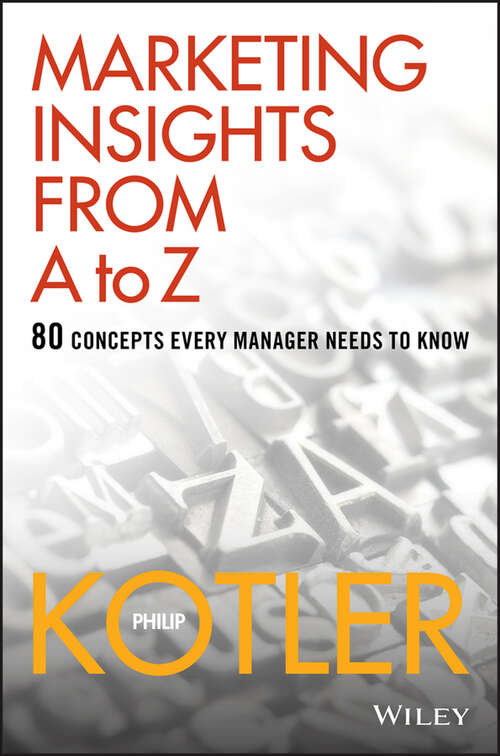 Book cover of Marketing Insights from A to Z