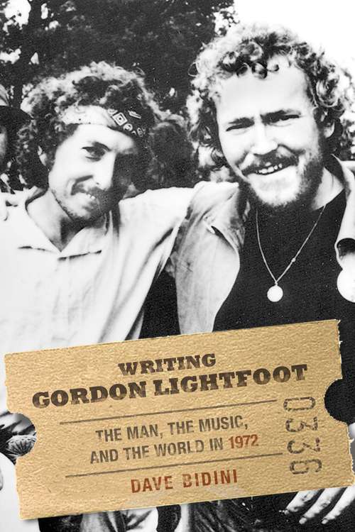 Book cover of Writing Gordon Lightfoot