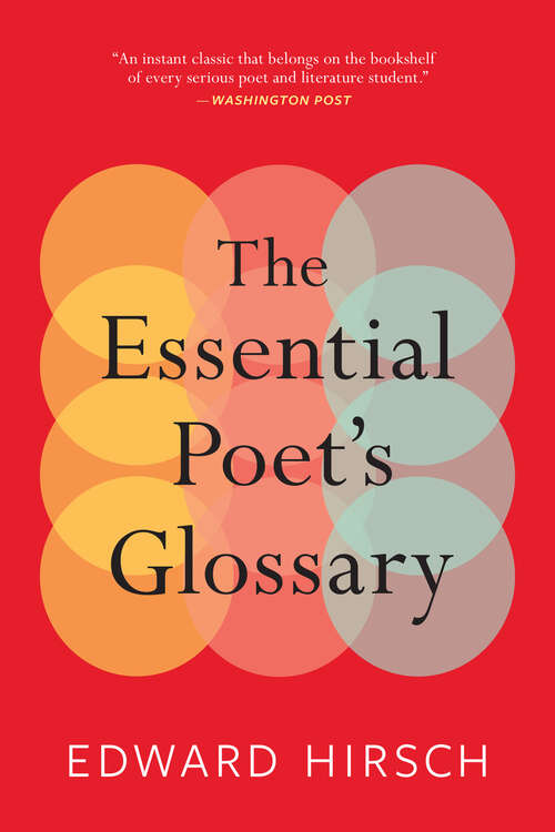 Book cover of The Essential Poet's Glossary