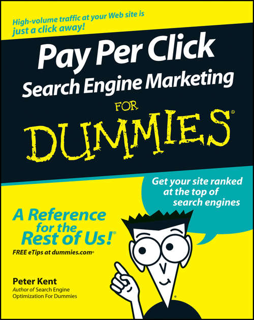 Book cover of Pay Per Click Search Engine Marketing For Dummies