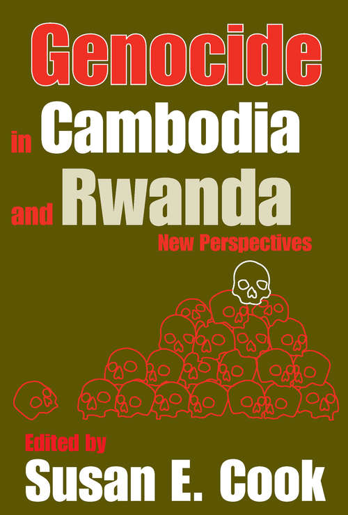 Book cover of Genocide in Cambodia and Rwanda: New Perspectives