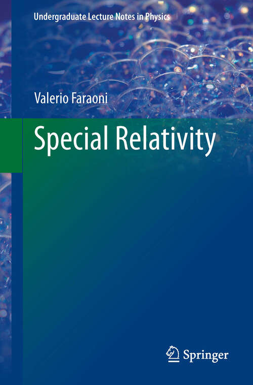 Book cover of Special Relativity