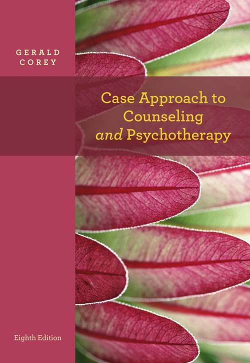 Book cover of Case Approach to Counseling and Psychotherapy