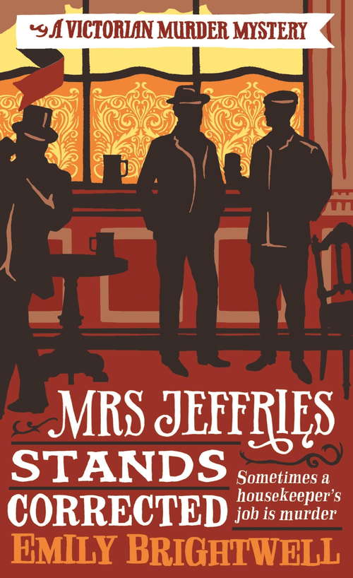 Book cover of Mrs Jeffries Stands Corrected (Mrs Jeffries #12)