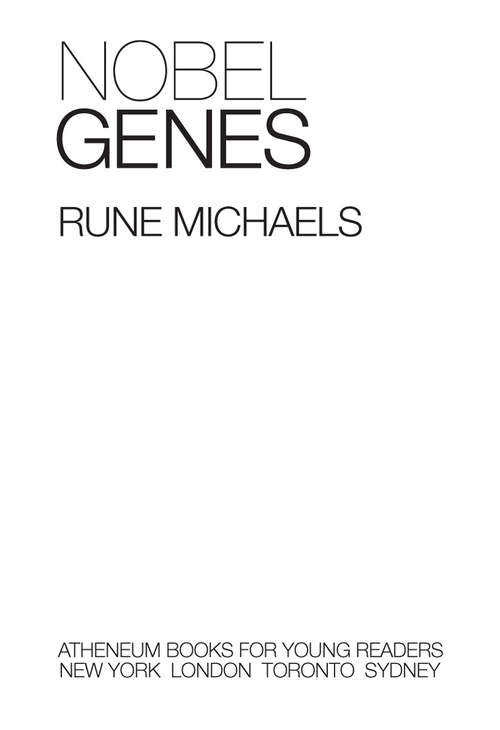 Book cover of Nobel Genes