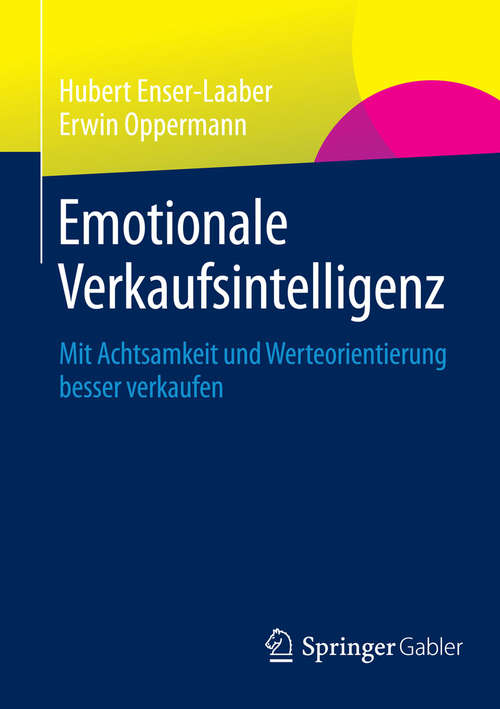 Book cover of Emotionale Verkaufsintelligenz