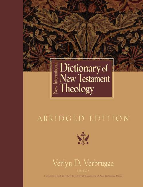 Book cover of New International Dictionary of New Testament Theology: Abridged Edition