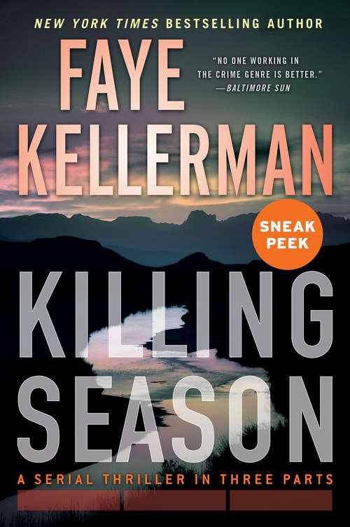 Book cover of Killing Season Sneak Peek