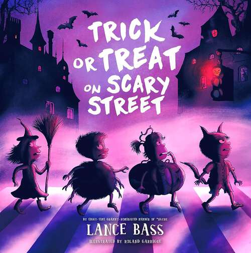 Book cover of Trick or Treat on Scary Street