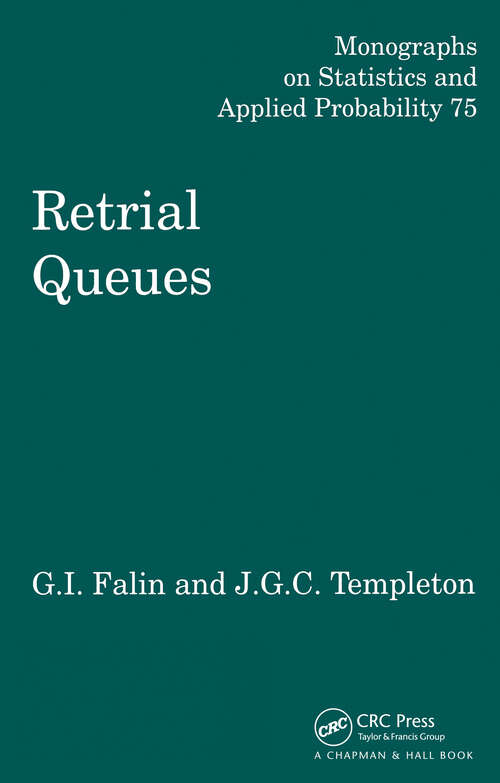 Book cover of Retrial Queues