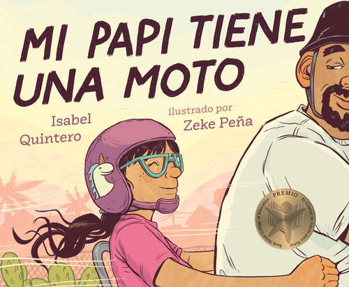 Book cover of Mi papi tiene una moto