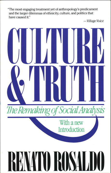 Book cover of Culture & Truth
