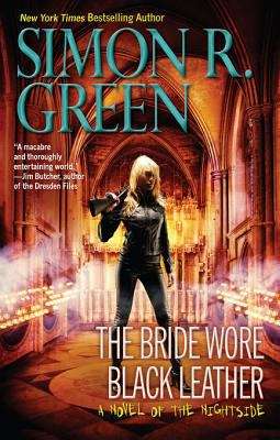 Book cover of The Bride Wore Black Leather (Nightside #12)
