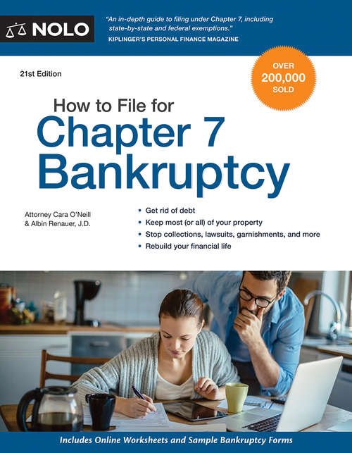 How to File for Chapter 7 Bankruptcy: By Stephen Elias, Albin Renauer And Robin Leonard