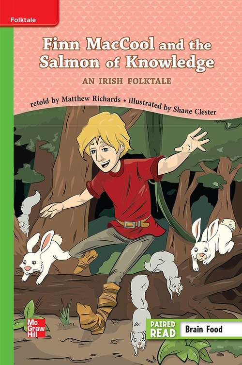 Book cover of Finn MacCool and the Salmon of Knowledge: An Irish Folktale [Beyond Level, Grade 3]