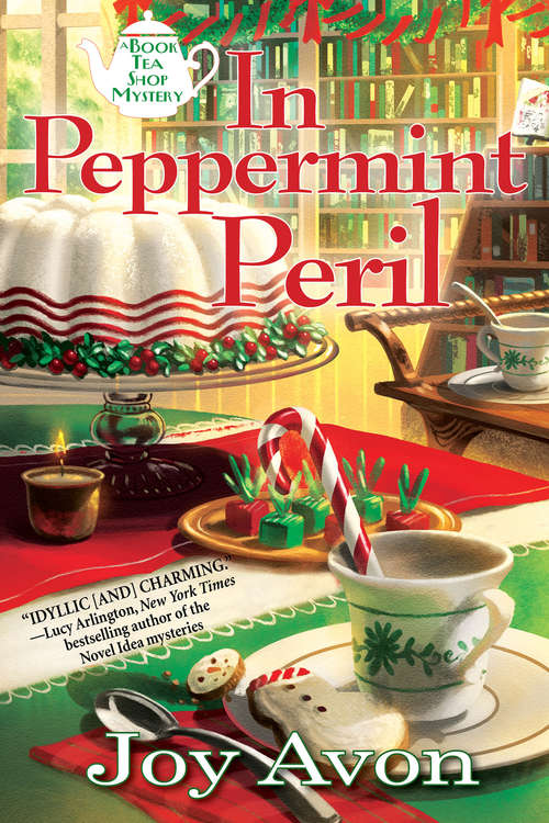 Book cover of In Peppermint Peril: A Tea and a Read Mystery (A Tea and a Read Mystery)
