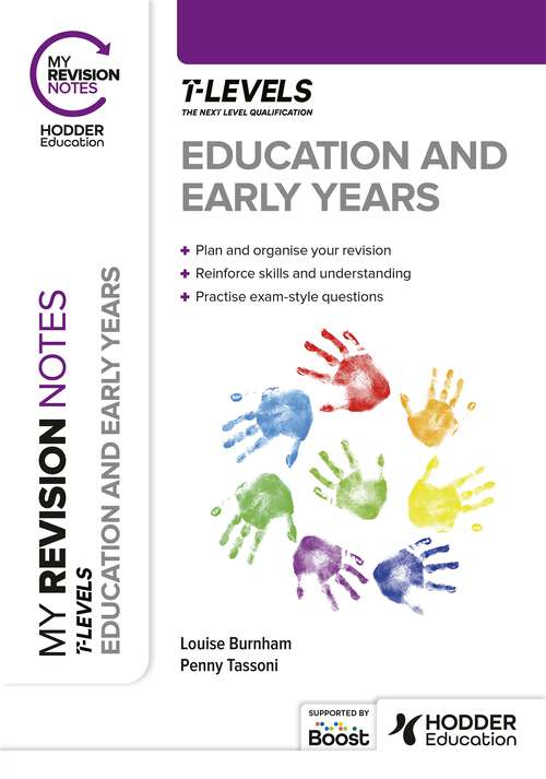 Book cover of My Revision Notes: Education and Early Years T Level