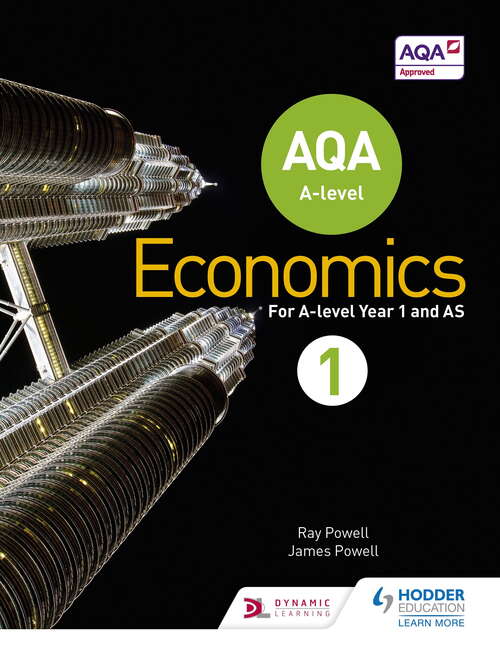 Book cover of AQA A-level Economics Book 1