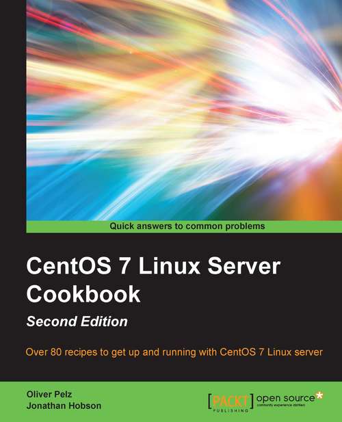 Book cover of CentOS 7 Linux Server Cookbook - Second Edition (2)