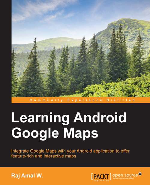 Book cover of Learning Android Google Maps