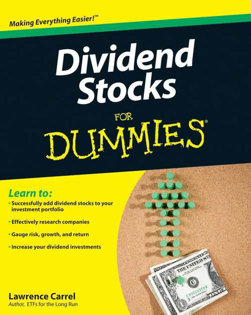 Book cover of Dividend Stocks For Dummies