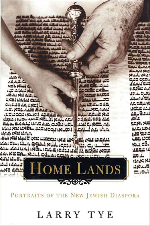 Book cover of Home Lands: Portraits of the New Jewish Diaspora