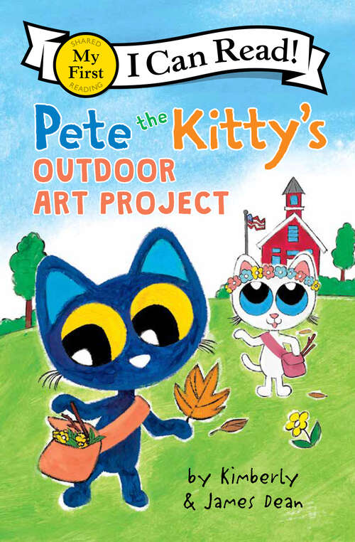 Book cover of Pete the Kitty's Outdoor Art Project (My First I Can Read)