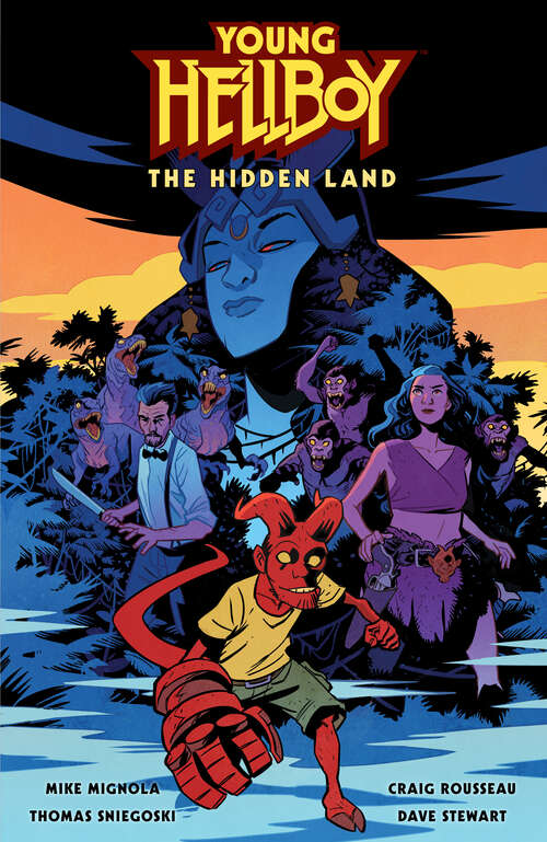 Book cover of Young Hellboy: The Hidden Land