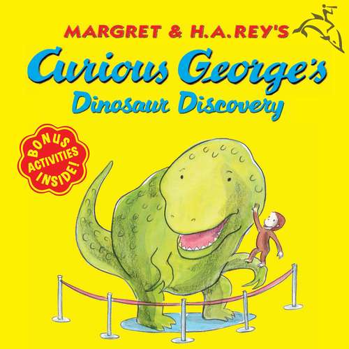 Book cover of Curious George's Dinosaur Discovery (Read-aloud)