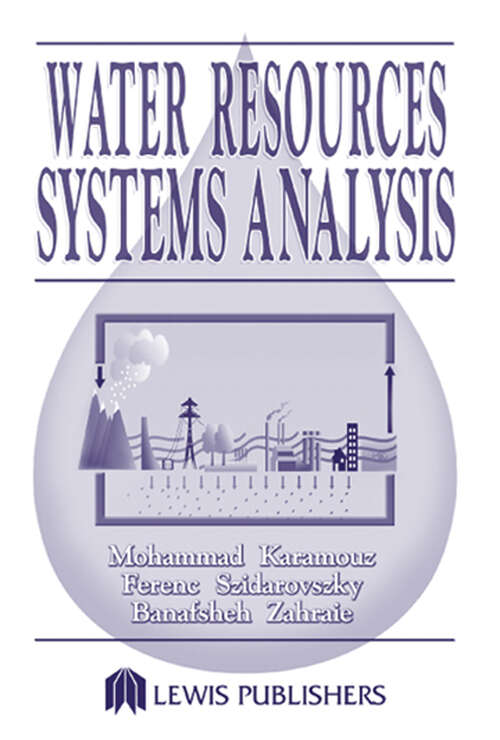 Book cover of Water Resources Systems Analysis (1)