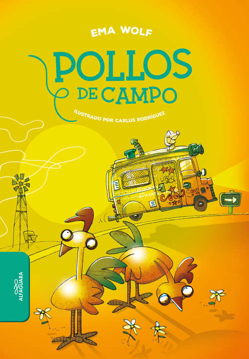 Book cover of Pollos de campo