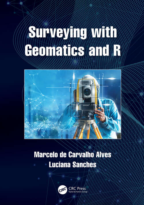 Book cover of Surveying with Geomatics and R