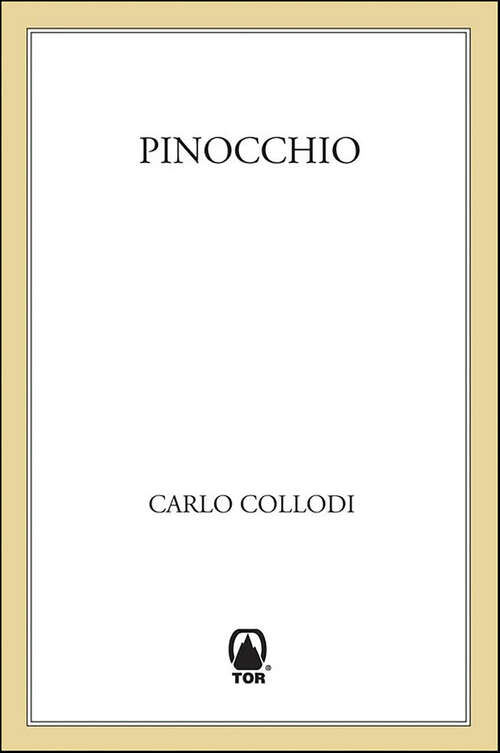 Book cover of Pinocchio