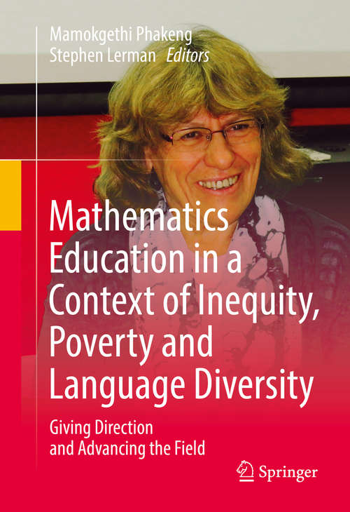 Book cover of Mathematics Education in a Context of Inequity, Poverty and Language Diversity