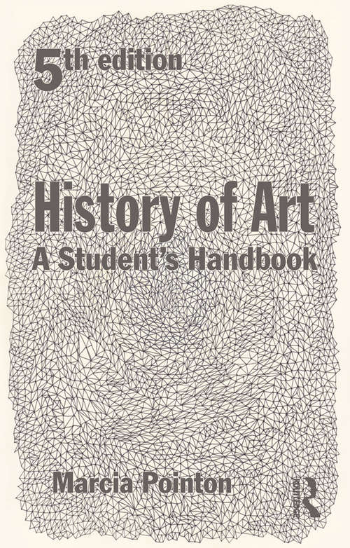 Book cover of History of Art: A Student's Handbook (5)