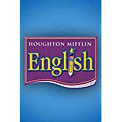 Book cover of Houghton Mifflin English (Level #3)