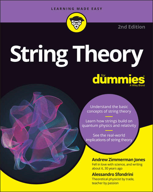 Cover image of String Theory For Dummies